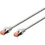 Digitus Patch Cable CAT6 RJ45 S/FTP AWG 27 10 m Gray - Cat6, S/FTP, 10 m