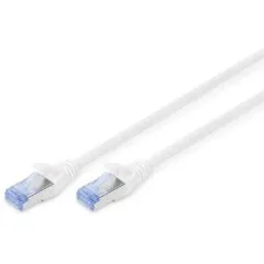 DIGITUS Patch Cable RJ45 SF/UTP Cat5e 2.00m - Grey, Cat5e, SF/UTP, Polybag