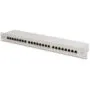 DIGITUS Patch Panel 1U 24-Port Cat6 Shielded Gray