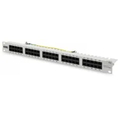 DIGITUS Patch Panel - 1U 50-Port Cat3 Unshielded ISDN - 19-inch Rack-Mount