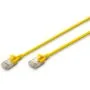 DIGITUS Patchkabel CAT 6A F/FTP Slim 1.50m - Yellow