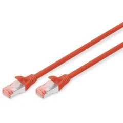 DIGITUS Patchkabel Cat6 S FTP 2xRJ45 2.0m Red - Characteristics