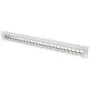 DIGITUS Patchpanel 1HE 24-Port Modular Patchpanel - Grey, 1U, 24-Port, Rack mounting