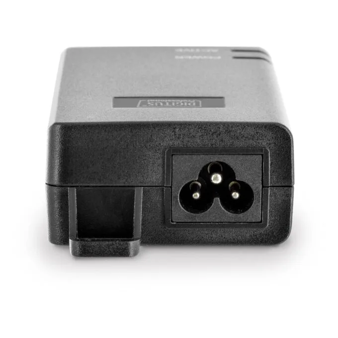 DIGITUS PoE+ Injector - Black - 30 W, 2x RJ-45, Gigabit Ethernet — image 4