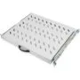 DIGITUS Rack Shelf - - 1HE 30x483x385mm up to 25kg Gray Extendable