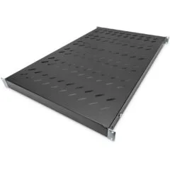DIGITUS Rack Shelf - 1U - Black