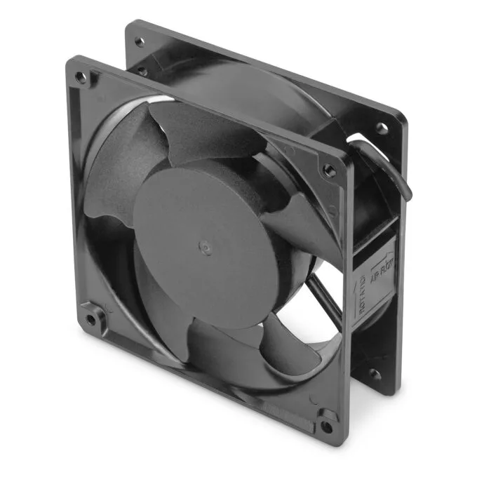 DIGITUS Replacement Fan for Fan Modules - Black - 2.3 m³/min, 47 dB, Computer Case — image 1