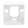 DIGITUS RJ45 Outlet 2x RJ45 Cat6 Shielded Surface-Mount 5-Piece Set - Shielded Cat6, Surface-Mount