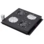 DIGITUS Roof Cooling Unit Unique Dynamic 2 Fans - Black, 19" mounting