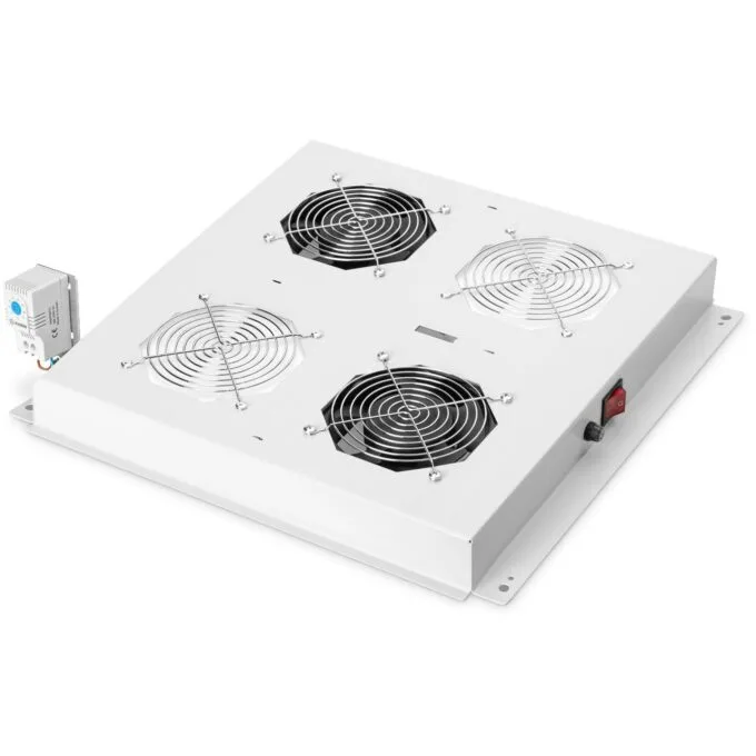 DIGITUS Roof Ventilation Unit for Network Racks - Gray — image 1