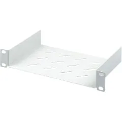DIGITUS Shelf 1HE 254mm (10') - Gray - 1U shelf for floor-standing rack cabinets