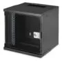 Digitus SOHO PRO Wall Mount Rack Enclosure - SOHO PRO - 6U, 325x315x300 mm, Black