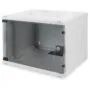 Digitus SOHO Wall-Mount Cabinet 19" 7U 370x540x400mm Glass Door Grey (RAL 7035) Unassembled