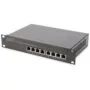 DIGITUS Switch 8-Port Gigabit PoE Unmanaged - Grey, 80W PoE