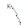 DIGITUS TIS single '35' TFT. mech. Feder Max.10KG weiß