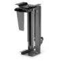 DIGITUS Universal PC Mount for Desk Mounting - Easy-Locking - Black Steel (146x175x583 mm) - 10 kg Capacity