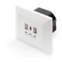 DIGITUS Unterputz Ladedose USB 2x USB-A + 1x USB-C - Flush Mounted - White