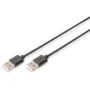 DIGITUS USB 2.0 A-A Cable - 1.8 m - Black Stainless Steel