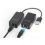 Digitus USB 2.0 to CAT5/5e/6 Extender - 50 m - Black