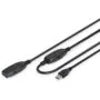 DIGITUS USB 3.0 Active Extension Cable 10m - Black