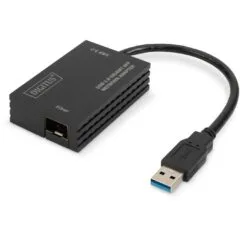 DIGITUS USB 3.0 Gigabit SFP Netzwerkadapter - USB-A 3.0 to Gigabit Ethernet