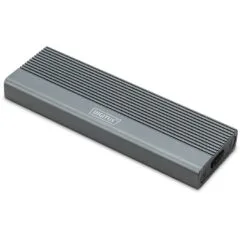 DIGITUS USB 3.1 Gen2 NVMe M.2 + SATA SSD Enclosure - Aluminum