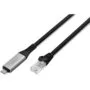 DIGITUS USB 3.2.RJ45 Ethernet Cable S FTP 2 m - Shielded RJ45 Ethernet Cable, USB 3.2, 2 m length