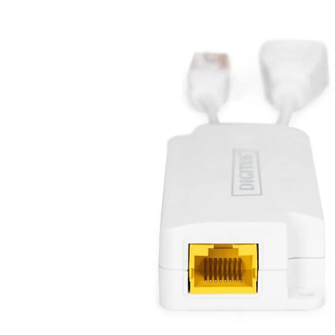 DIGITUS USB-A 5V PoE Splitter - White, 0.124 m cable, IP40, 0-40 °C — image 3