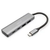 DIGITUS USB-C-Hub 4-Port 3.1 - 2x USB-A + 2x USB-C, Internal Cable