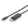 Digitus USB-C to DisplayPort Adapter Cable - DP Alt-Mode, 2.0 m, Silver