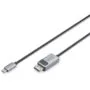 DIGITUS USB-C to DisplayPort Cable 8K Bidirectional - USB-C DP Alt-Mode, 2m, Black