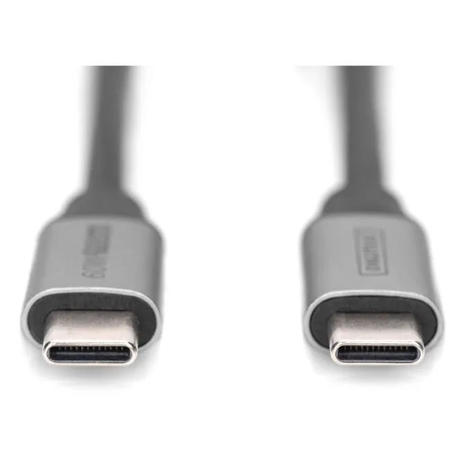Digitus USB-C to USB-C Cable 1 m - Black - USB 3.2 Gen 1, PD 60W — image 3