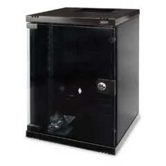 DIGITUS Wall-Mount Cabinet 9U - 312x300x464 mm - Black