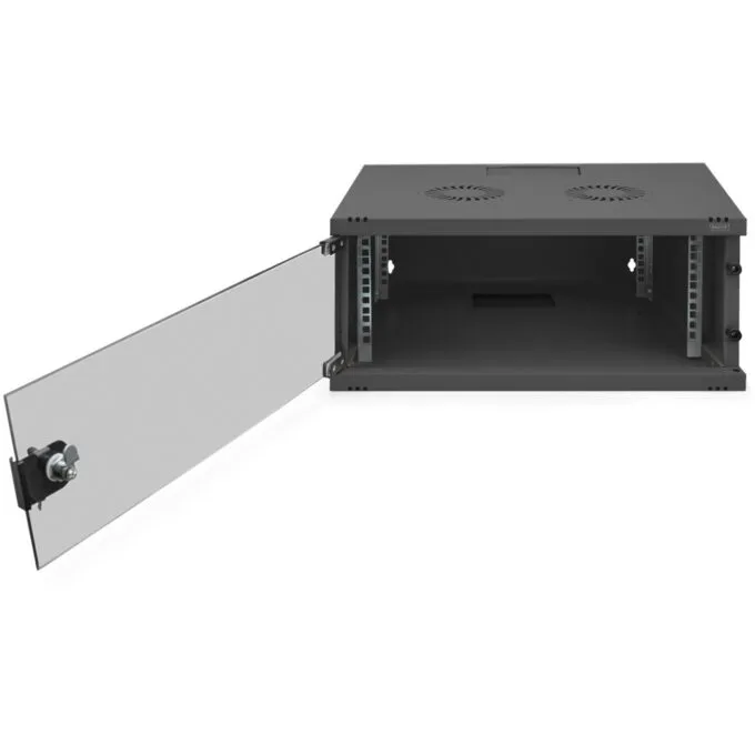 DIGITUS Wall-Mount Cabinet SOHO 4U 241x540x400mm Black - Unmounted — image 5