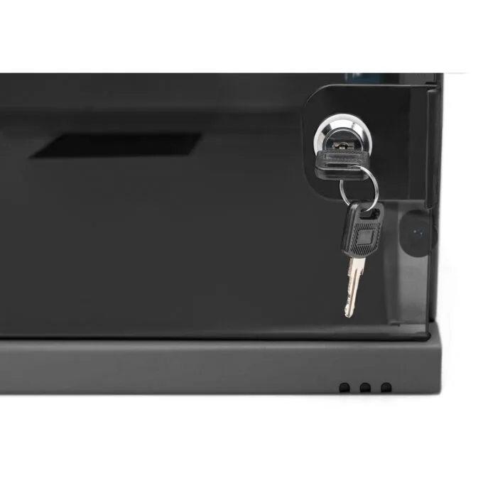 DIGITUS Wall-Mount Cabinet SOHO 4U 241x540x400mm Black - Unmounted — image 6