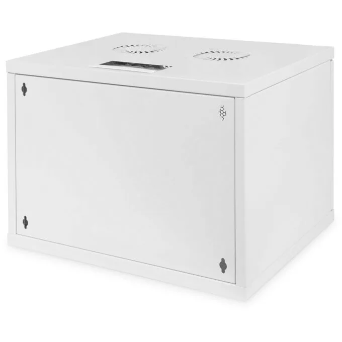 DIGITUS Wall Mount Cabinet - SOHO - 7U, 370x540x400 mm, Gray — image 2