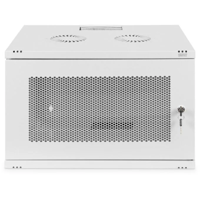 DIGITUS Wall Mount Cabinet - SOHO - 7U, 370x540x400 mm, Gray — image 3
