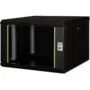 DIGITUS Wall-Mount Cabinet Unique 7U 420x600x600mm Black