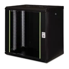 Digitus Wall-Mount Enclosure - 12U 643x600x450mm - Black