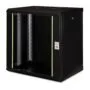 Digitus Wall-Mount Enclosure - 12U 643x600x450mm - Black