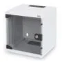 Digitus Wall-Mount Enclosure 6U, 330x312x300mm - Glass Door, Gray