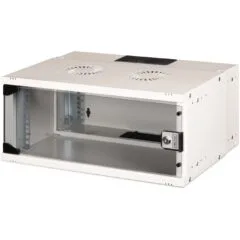 Digitus Wall Mount Enclosure SOHO PRO 4HE - SOHO PRO - Grey, 4U, 240x540x400 mm