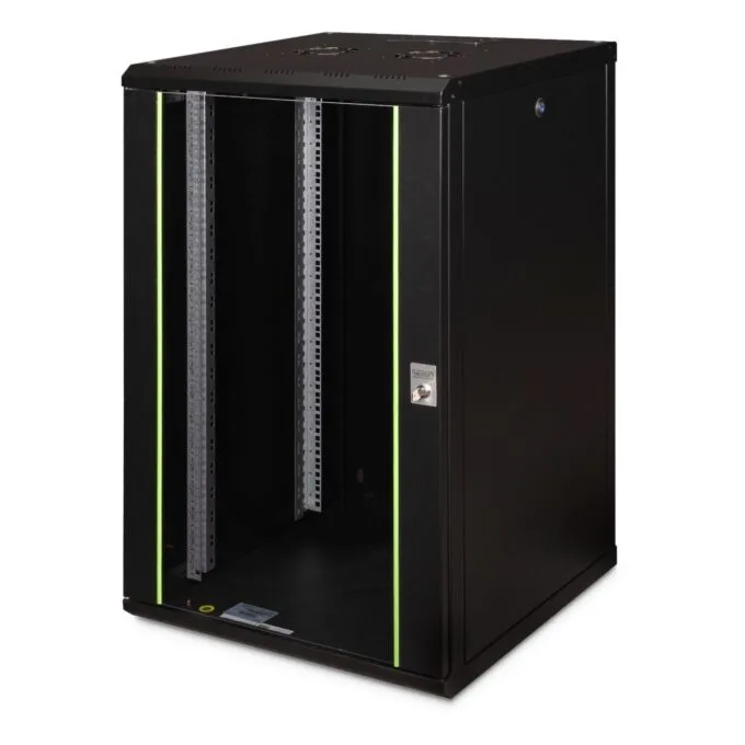 DIGITUS Wall-mount Enclosure Unique - 20HE - 998x600x600mm Black — image 1