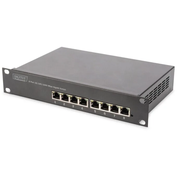 Digitus Wall Mount Rack - 12U - 312 x 300 mm - Black — image 2