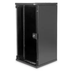DIGITUS Wall Mount Rack - 12U, 312x300 mm - Black