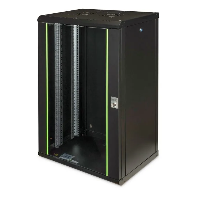 Digitus Wall-Mount Rack Enclosure - 20HE - 998x600x450mm Black — image 1
