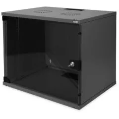 DIGITUS Wall-Mounted Cabinet SOHO 9U 460x540x400 mm - Black