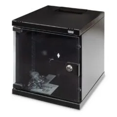 DIGITUS Wall-Mounted Rack Enclosure - 6U, 312x300 mm, Black