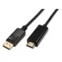 DisplayPort to HDMI Cable - 4K 60Hz - 1m - Black