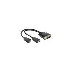DMS-59 to 2x DisplayPort Adapter 0.25m